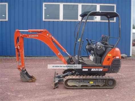 kubota kh 41 mini excavator|kubota kx41 mini specs.